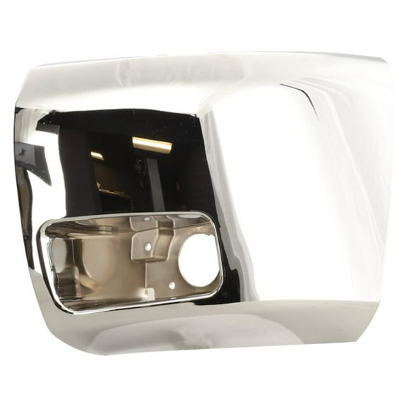Front Left Bumper End - Compatible with 2007 - 2013 Chevy Silverado 1500 2008 2009 2010 2011 2012