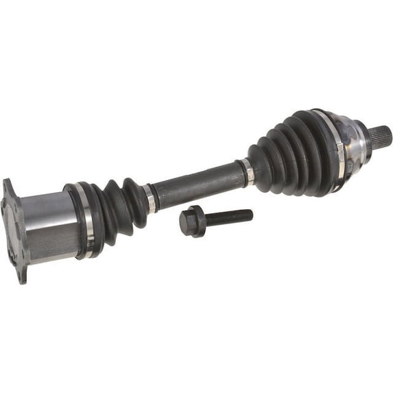 Front Left CV Axle Assembly - Compatible with 2010 - 2014 Volkswagen Golf 2.0L 4-Cylinder Diesel 2011 2012 2013
