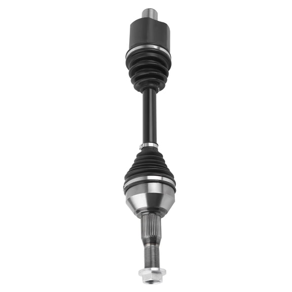 Front Left CV Axle Shaft Driver Assembly for Chevy Impala Buick LaCrosse Regal, OE 26054579 26054707 26073386 26073399, 33T Outboard 34T Inboard, 21.83in Length, Black