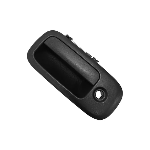 Front Left Door Handle For 1996-2009 Chevrolet Express 2500 w/ Keyhole Textured Black Outside