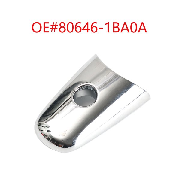Front Left Door Handle Lock Key Hole Cap Chrome for Infiniti Nissan Armada
