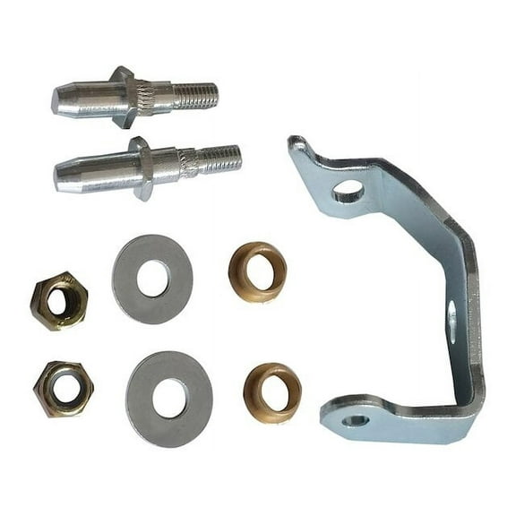 Front Left Door Hinge Pin & Bushing Kit - Compatible with 2001 - 2006 GMC Sierra 2500 HD 2002 2003 2004 2005
