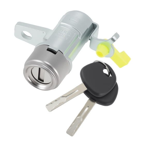 Front Left Door Lock Cylinder Set with 2 Keys for Hyundai Accent 2012-2017 Left Door Lock Tumbler 81970-1RA00 Driver Side Car Switch Cylinder & Keys Sub Set 819701RA00