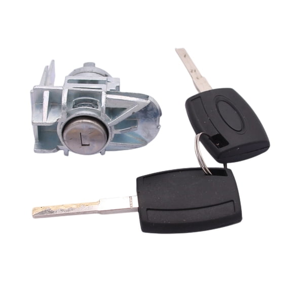 Front Left Driver Door Lock Cylinder W/ Key Fit for 2012-2019 Ford Focus Escape