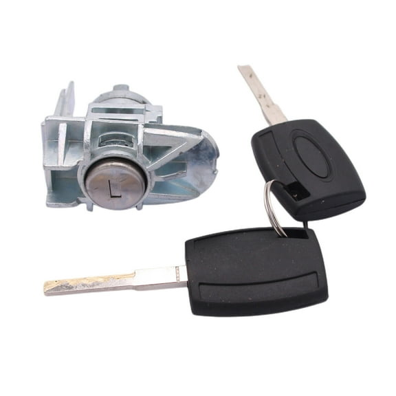 Front Left Driver Door Lock Cylinder W/ Key Fit for 2012-2019 Ford Focus Escape