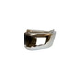 thumbnail image 1 of Front Left Driver Side Bumper End - Chrome - without Park Assist Sensor Holes - Compatible with 2014 - 2019 Toyota Tundra (Fits 4WD and RWD Models Only) 2015 2016 2017 2018 2020 2021, 1 of 2
