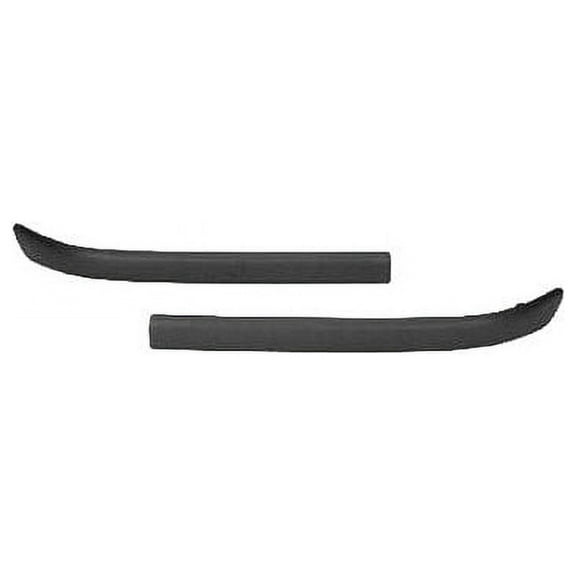 Front Left Driver Side Bumper Impact Strip - Compatible with 2001 - 2006 BMW 330i 2002 2003 2004 2005