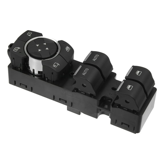 Front Left Driver Side Car Master Power Window Switch Fit for Ford Explorer 2011-2015, Black