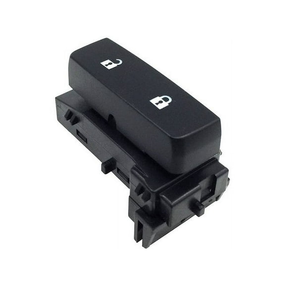 Front Left Driver Side Central Door Lock Switch - Compatible with 2007 - 2014 Chevy Silverado 2500 HD with Power Windows 2008 2009 2010 2011 2012 2013