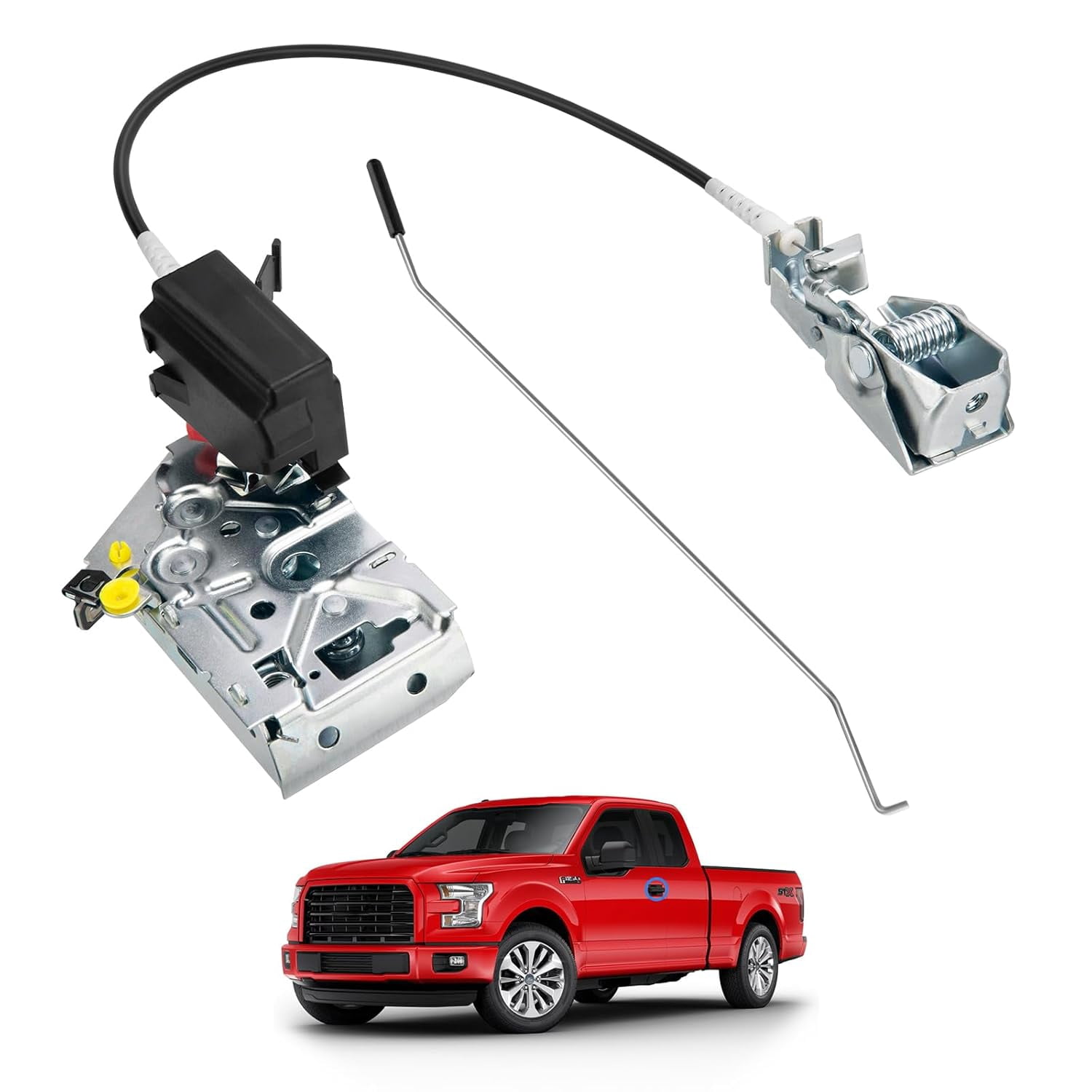 Rear Left Cargo Door Lock Latch Assembly For Ford E-Series Vans (1992-2019) – Direct Fit
