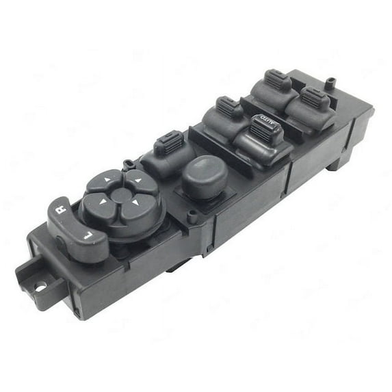 Front Left Driver Side Door Lock, Mirror, Window Switch Assembly - 8 Button - Compatible with 2001 - 2003 Dodge Durango 2002