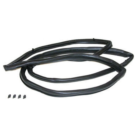Front Left Driver Side Door Seal - Compatible with 1987 - 1995 Jeep Wrangler 1988 1989 1990 1991 1992 1993 1994