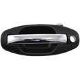thumbnail image 1 of Front Left (Driver Side) Exterior Door Handle Compatible with 2001-2006 Hyundai Santa Fe Chrome Lever With Primed Bezel With Key Hole 8265026010 GL GLS LX Limited Base New Outer Handle, 1 of 5