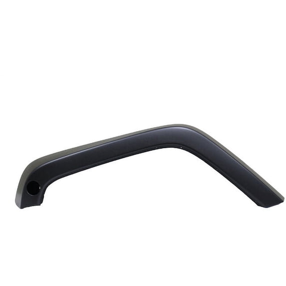 Front Left Driver Side Fender Flare - Compatible with 2007 - 2018 Jeep Wrangler 2008 2009 2010 2011 2012 2013 2014 2015 2016 2017