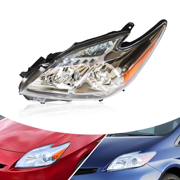 Front Left Driver Side Headlight Driver Side Headlight Assembly for 2010-2011 Toyota Prius 8117047211
