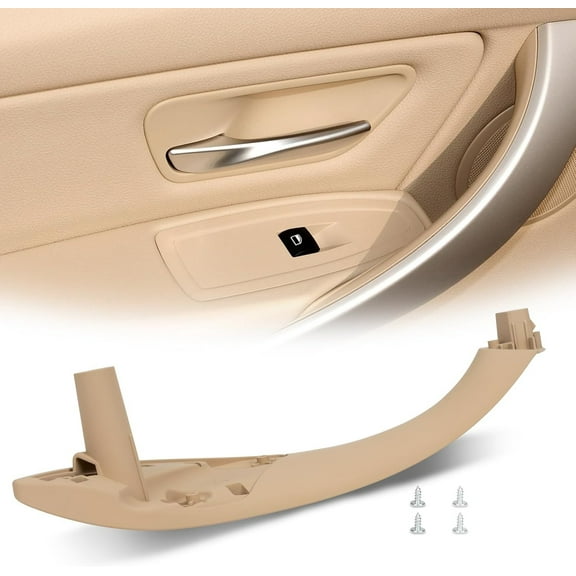 Front Left Driver Side Interior Inner Inside Door Pull Handle Grab Fit BMW 320,328,330,335,M3 F30/F31/F34/F80 3 Series 2012-2018 418,420,428,430,435,M4 F32/F33/F36/F82/F83 4 Series 2014-2017