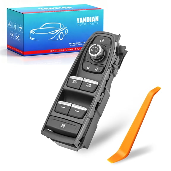 Front Left Driver Side Master Power Window Switch Door Lock Control Button Compatible with 2017 2018 2019 2020 2021 2022 2023 Subaru Impreza, Replaces 83071FL070