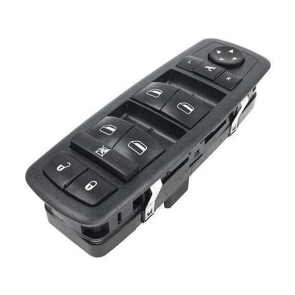 Front Left Driver Side Master Window Switch - 11 Button - Compatible with 2008 - 2009 Dodge Grand Caravan with Power Folding Mirrors