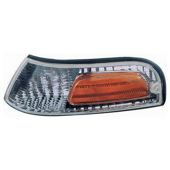 Front Left Driver Side Parking Light Assembly - without Strobe Light - Compatible with 1998 - 2011 Ford Crown Victoria 1999 2000 2001 2002 2003 2004 2005 2006 2007 2008 2009 2010