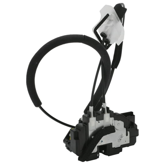 Front Left Driver Side Power Door Lock Actuator Motor with Cable for Infiniti G35 No.80501AC800 Black