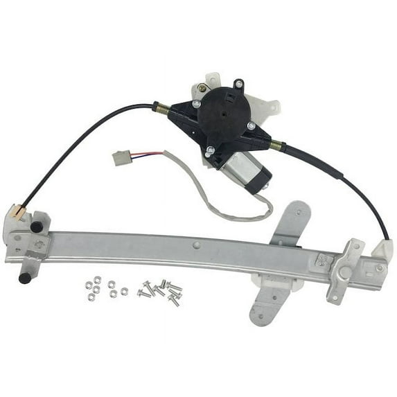 Front Left Driver Side Power Window Regulator and Motor Assembly - Compatible with 1992 - 2011 Ford Crown Victoria 1993 1995 1996 1997 1998 1999 2000 2001 2003 2004 2006 2007 2008 2009 2010