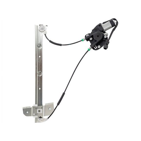 Front Left Driver Side Power Window Regulator and Motor Assembly - Compatible with 1999 - 2003 Dodge Ram 1500 Van Base RWD 2000 2001 2002