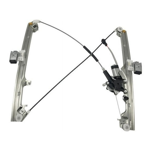 Front Left Driver Side Power Window Regulator and Motor Assembly - Compatible with 2000 - 2006 Chevy Suburban 1500 2001 2002 2003 2004 2005