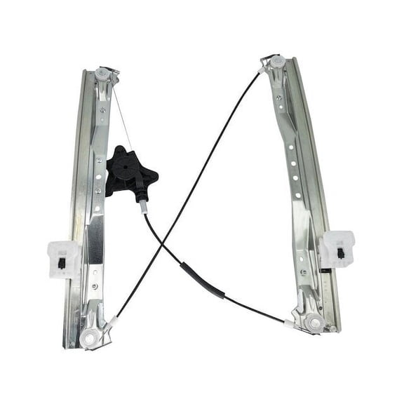 Front Left Driver Side Power Window Regulator without Motor - Compatible with 2008 - 2018 Dodge Grand Caravan 2009 2010 2011 2012 2013 2014 2015 2016 2017
