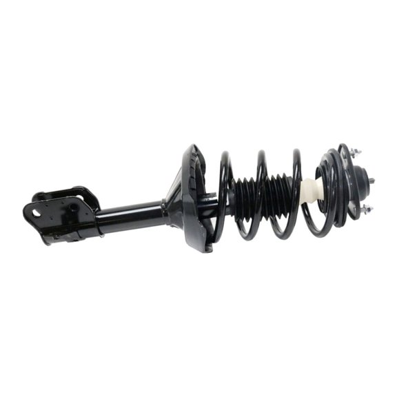 Front Left Driver Side Shock Absorber and Strut Assembly - 16.7 Inch Body Length, Non-Adjustable Damping, U-Bracket Lower Mount