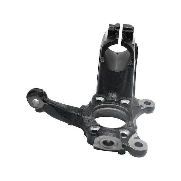 Front Left Driver Side Steering Knuckle - Compatible with 2005 - 2010 Volkswagen Jetta (with 288mm x 25mm Rotors) (From 1/01/2005) 2006 2007 2008 2009