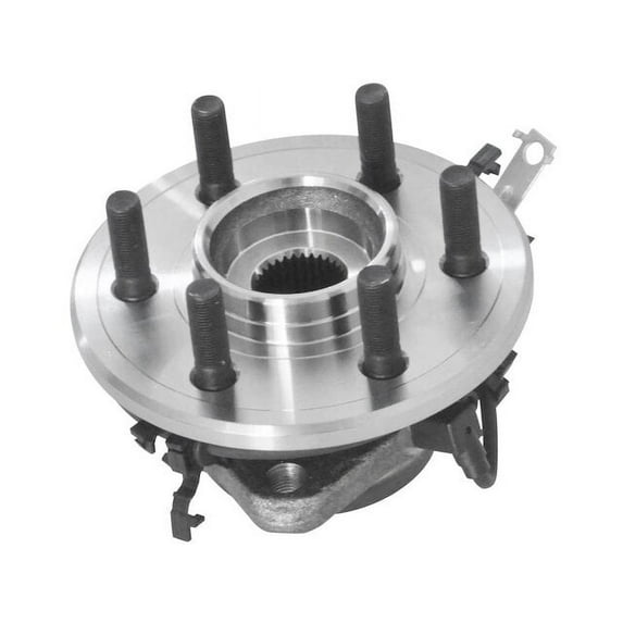 Front Left Driver Side Wheel Bearing Hub Assembly - Compatible with 1998 - 2003 Dodge Durango 4WD 1999 2000 2001 2002