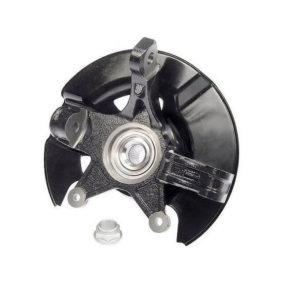 Front Left Driver Side Wheel Hub Bearing and Steering Knuckle Kit - Compatible with 2005 - 2008 Honda Pilot 2006 2007