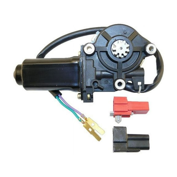 Front Left Driver Side Window Motor - Compatible with 1981 - 1993 Dodge D250 1982 1983 1984 1985 1986 1987 1988 1989 1990 1991 1992