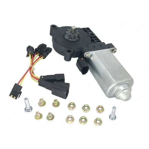 Front Left Driver Side Window Motor - Compatible with 1984 - 1996 Chevy Corvette 1985 1986 1987 1988 1989 1990 1991 1992 1993 1994 1995