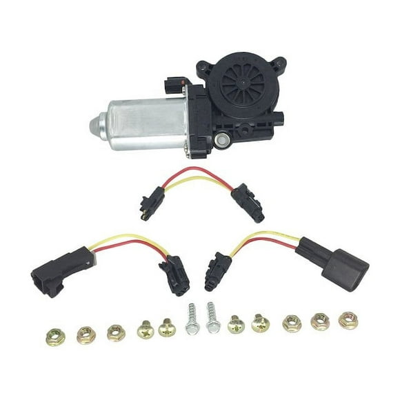 Front Left Driver Side Window Motor - Compatible with 1996 - 2002 GMC Savana 3500 1997 1998 1999 2000 2001