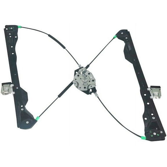 Front Left Driver Side Window Regulator - Manual - Compatible with 2001 - 2007 Ford Focus 2-Door 2002 2003 2004 2005 2006