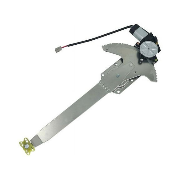Front Left Driver Side Window Regulator and Motor Assembly - Compatible with 1980 - 1996 Ford F-250 1981 1982 1983 1984 1985 1986 1987 1988 1989 1990 1991 1992 1993 1994 1995