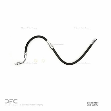Front Left Dynamic Friction Company Brake Line Hose 350-03079 For 2015-2016 Hyundai Genesis, 2017 Genesis G80