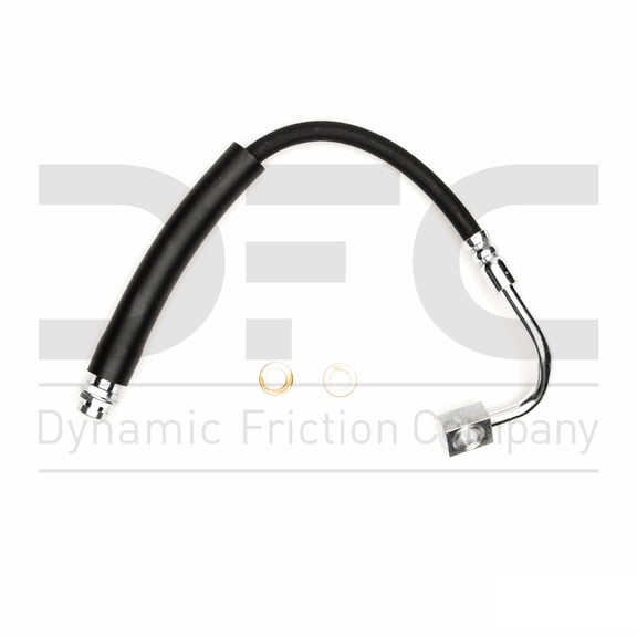 Front Left Dynamic Friction Company Brake Line Hose 350-40317 For 2013-2015 Ram C/V, 2013-2016 Chrysler Town & Country, 2013-2017 Dodge Grand Caravan