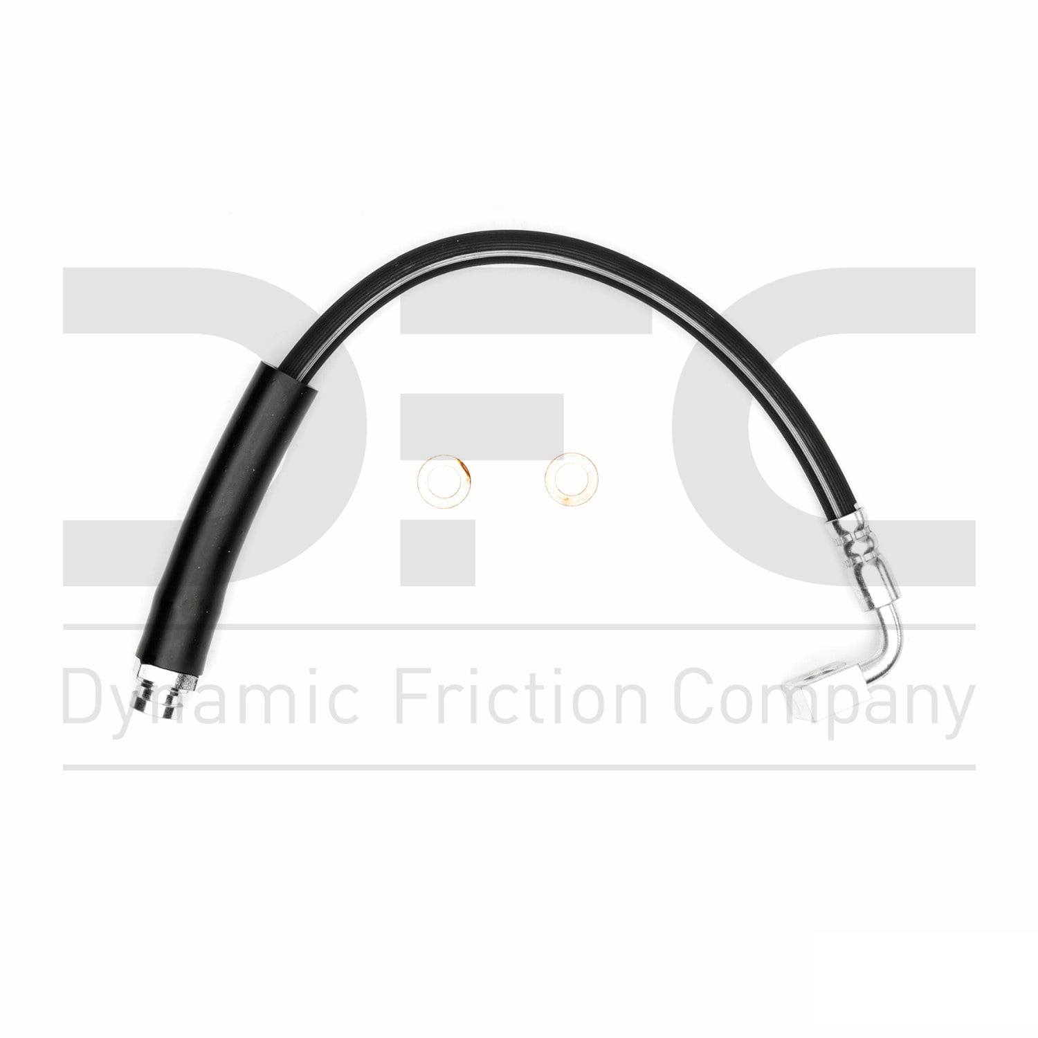 Dynamic Friction Company 350-47323 Front Left Brake Line Hose For 2004-2012 Chevrolet Colorado, 2004-2012 GMC Canyon, 2006 Isuzu i-280, 2007-2008.