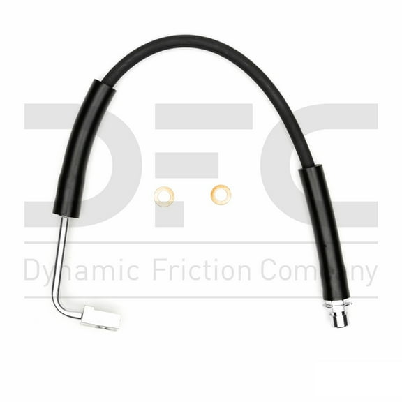 Front Left Dynamic Friction Company Brake Line Hose 350-48007 For 1979-1982 Chevrolet K30, 1979-1982 GMC K3500