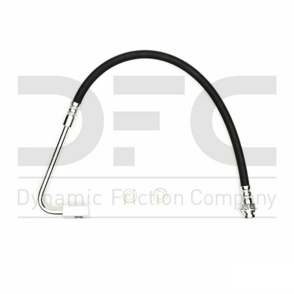 Front Left Dynamic Friction Company Brake Line Hose 350-48010 For 1983-1986 Chevrolet K30, 1983-1986 GMC K3500, 1987-1988 Chevrolet V30, 1987-1991 GMC V3500, 1989-1991 Chevrolet V3500