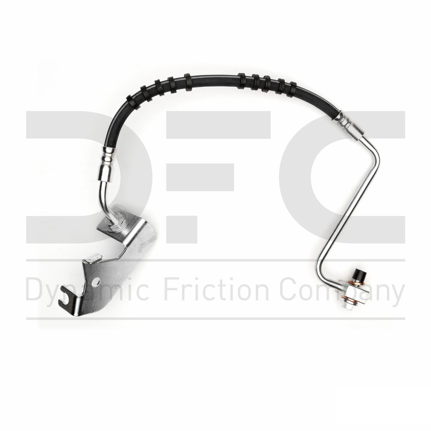 Front Left Dynamic Friction Company Brake Line Hose 350-54070 For 2005-2007 Ford Five Hundred, 2005-2007 Ford Freestyle, 2005-2007 Mercury Montego