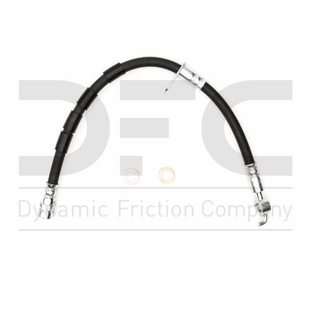Front Left Dynamic Friction Company Brake Line Hose 350-54092 For 2011-2013 Ford Fiesta