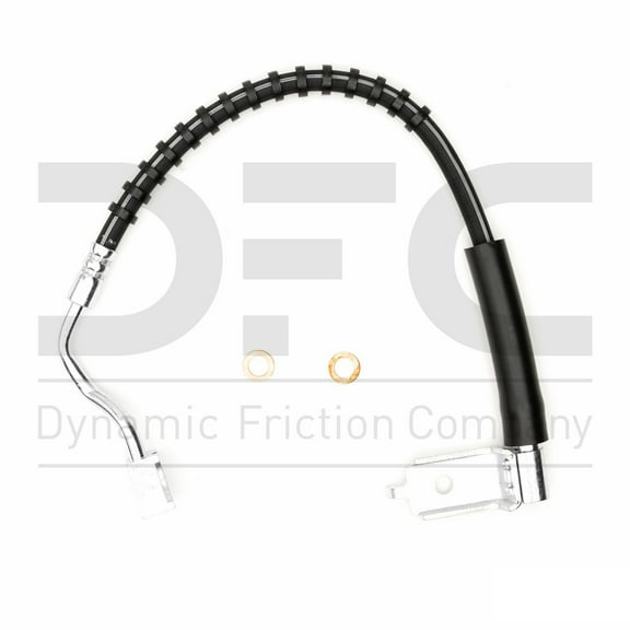 Front Left Dynamic Friction Company Brake Line Hose 350-54347 For 1998-2001 Mazda B2500, 1998-2002 Ford Ranger, 1998-2008 Mazda B3000, 1998-2009 Mazda B4000, 2001-2009 Mazda B2300