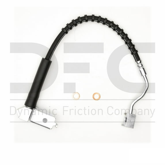 Front Left Dynamic Friction Company Brake Line Hose 350-54349 For 1998-1999 Ford Ranger, 1998-2000 Mazda B2500, 1998-2000 Mazda B3000, 1998-2000 Mazda B4000