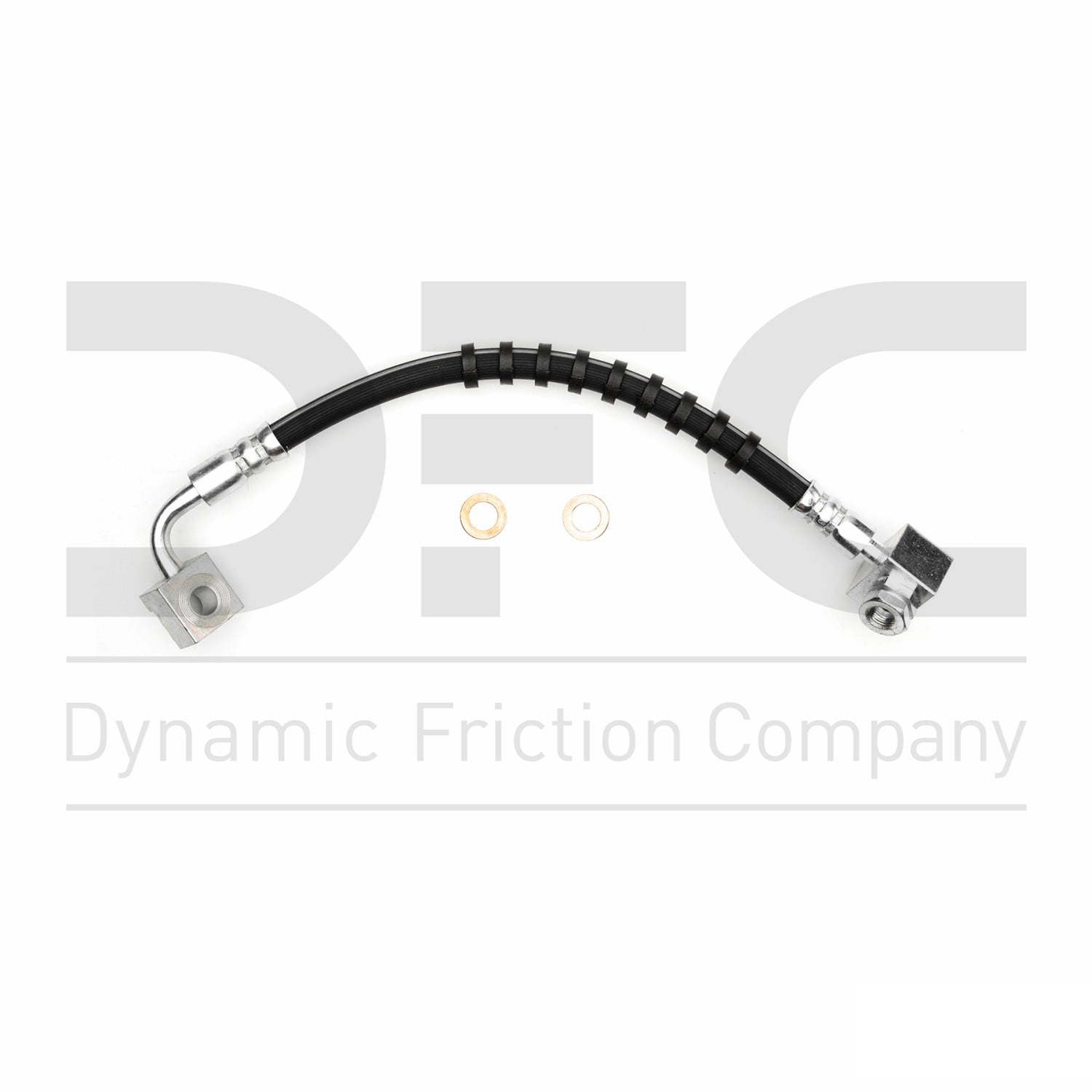 Front Left Dynamic Friction Company Brake Line Hose 350-54350 For 1998-2000 Mazda B3000, 1998-2000 Mazda B4000, 1998-2001 Ford Ranger