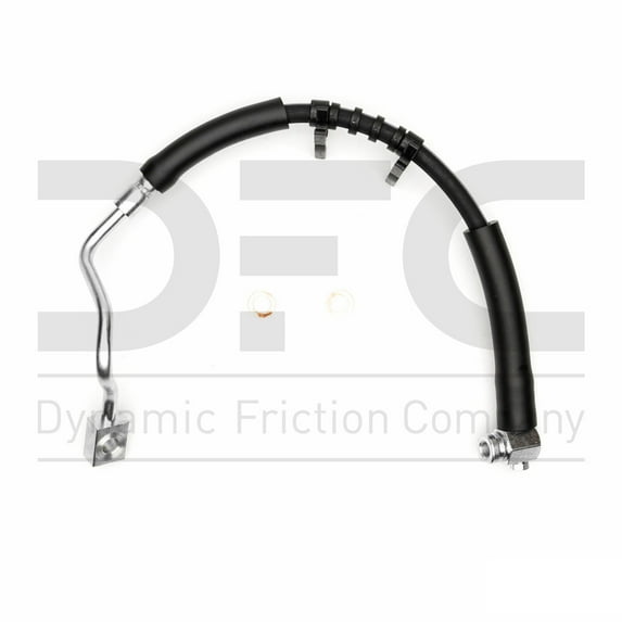Front Left Dynamic Friction Company Brake Line Hose 350-54414 For 2005-2008 Ford F-150, 2006-2008 Lincoln Mark LT