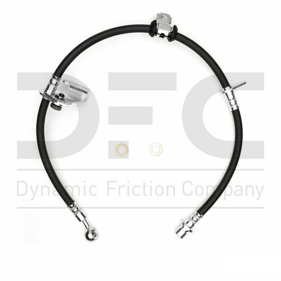 Front Left Dynamic Friction Company Brake Line Hose 350-58006 For 1986-1990 Acura Legend
