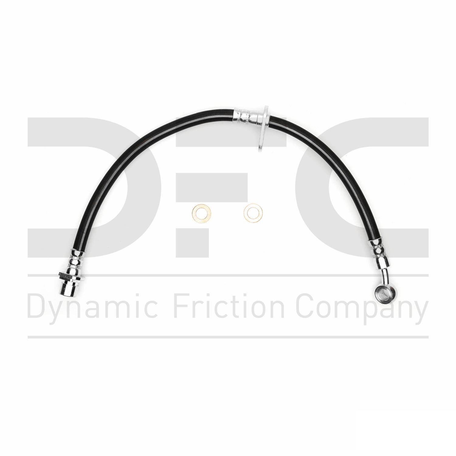 Front Left Dynamic Friction Company Brake Line Hose 350-59042 For 1997-2001 Honda CR-V